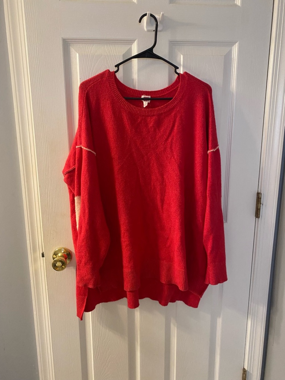 Juicy Couture Red Knit Crewneck Sweater